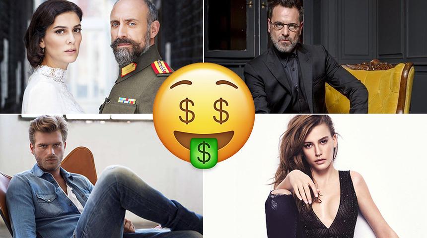 Allah bereket versin! B&ouml;l&uuml;m başına aldıkları &uuml;cretlerle dudak u&ccedil;uklatan oyuncular