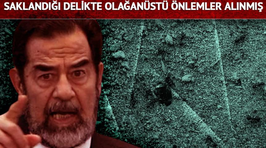 Deliğe el bombası atıp &ccedil;ıkardılar! Saddam H&uuml;seyin'in yakalandığı anı b&ouml;yle anlattı: &Ouml;nce elleri, sonra kıllı kafası &ccedil;ıktı ve...