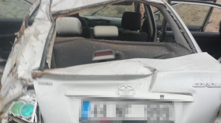 Malatya'da göreve giden polisler kaza yaptı: 5 yaralı