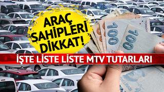 '123 bin 700 TL üzerindekiler...' Ödemeler başladı: Tek tek sıraladı! Hangi araç ne kadar MTV ödeyecek? Model, tescil, silindir hacmi ve matraha göre…