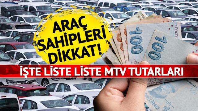 '123 bin 700 TL üzerindekiler...' Ödemeler başladı: Tek tek sıraladı! Hangi araç ne kadar MTV ödeyecek? Model, tescil, silindir hacmi ve matraha göre…