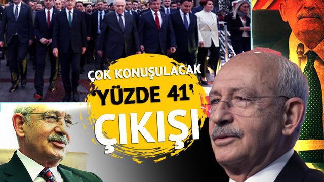 Kılıçdaroğlu hakkında çok konuşulacak 'yüzde 41 oy' çıkışı! Tek başına girse diyerek tarih verdi: Altılı masa olmasa da...