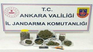 Başkentte uyuşturucu ve kaçak içki üreterek satan 3 şüpheli yakalandı