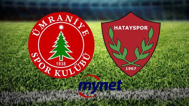 Ümraniyespor Hatayspor maçı ne zaman, saat kaçta? Ümraniyespor Hatayspor maçı hangi kanalda?