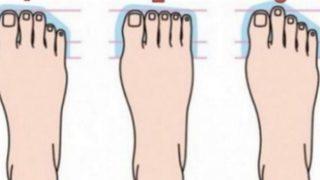 Ayak parmaklarınızın şekline göre karakter analizi