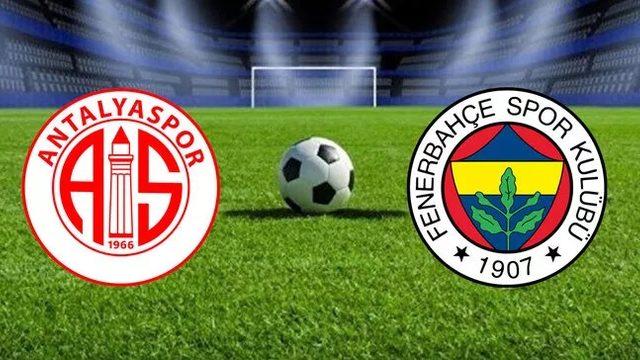 Antalyaspor Fenerbahçe maçı ne zaman, saat kaçta? Süper Lig Antalyaspor Fenerbahçe maçı hangi kanalda?