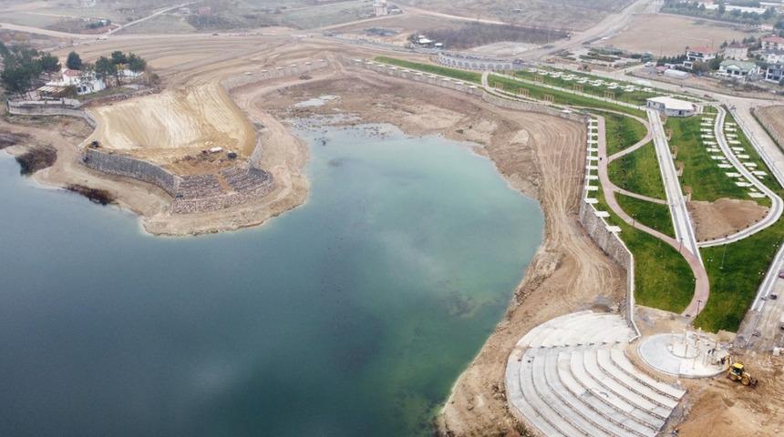 Denizi olmayan kente sahil geldi! Projenin yüzde 80'i tamamlandı