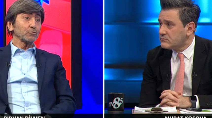 Rıdvan Dilmen canlı yayında bir anda ayaklandı! Murat Kosova da şaşkınlığını gizleyemedi...