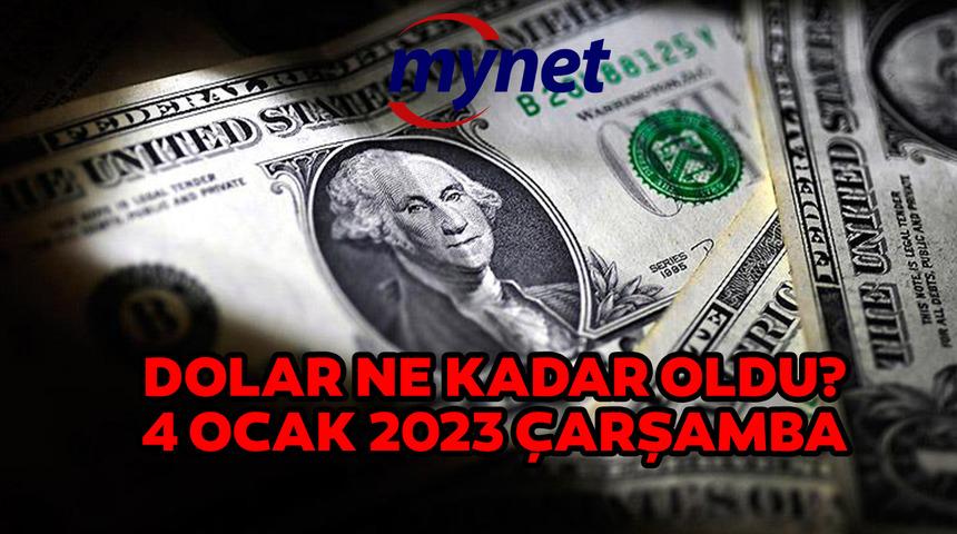 DOLAR ve EURO FİYATLARI ANLIK: 4 Ocak 2023 Çarşamba Dolar ne kadar, Euro kaç TL? İşte alış satış fiyatları...