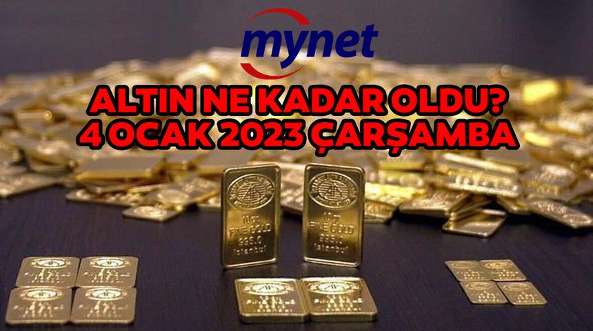 ALTIN yatırımcısı DİKKAT! 4 Ocak 2023 gram, tam, yarım, çeyrek altın ne kadar, kaç TL? Uzman isimden olay iddia: "1865 dolar olacak!"