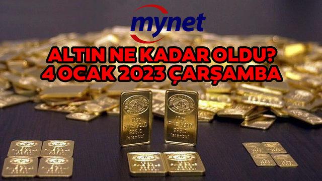 ALTIN yatırımcısı DİKKAT! 4 Ocak 2023 gram, tam, yarım, çeyrek altın ne kadar, kaç TL? Uzman isimden olay iddia: 1865 dolar olacak!