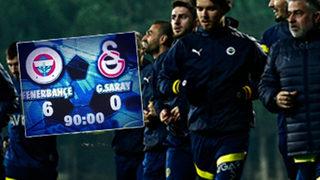 Fenerbahçe'nin yıldızı Galatasaraylı taraftarları çıldırdı! Derbiye günler kala oldu... Yıldız oyuncudan antrenmanda 6-0 göndermesi