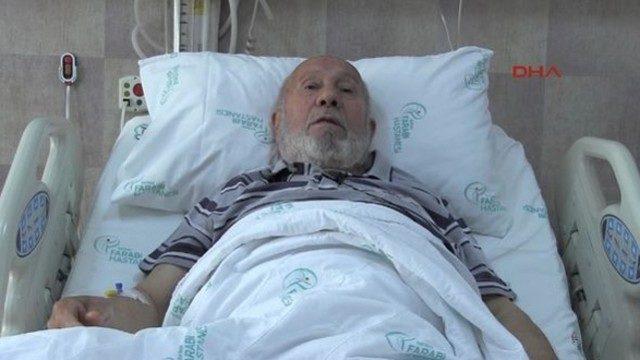 Ağaçta barfiks çeken 78 yaşındaki adam dizindeki kemikleri kırdı!