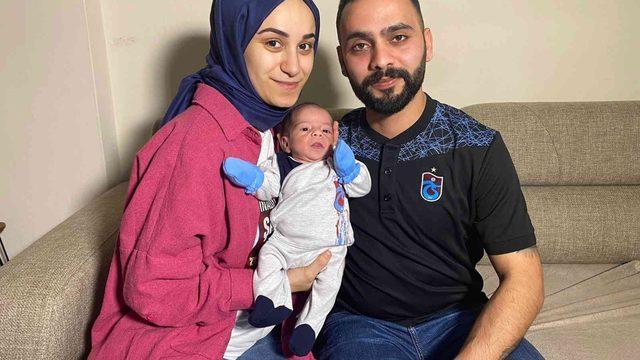 Fanatik Trabzonsporlu çift, oğullarının adını Uğurcan koydu