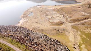 Endişelendiren görüntü! Gökçe Barajı'nın yüzde 82'si kurudu... 'Bir kentin 30 günlük suyu kaldı'