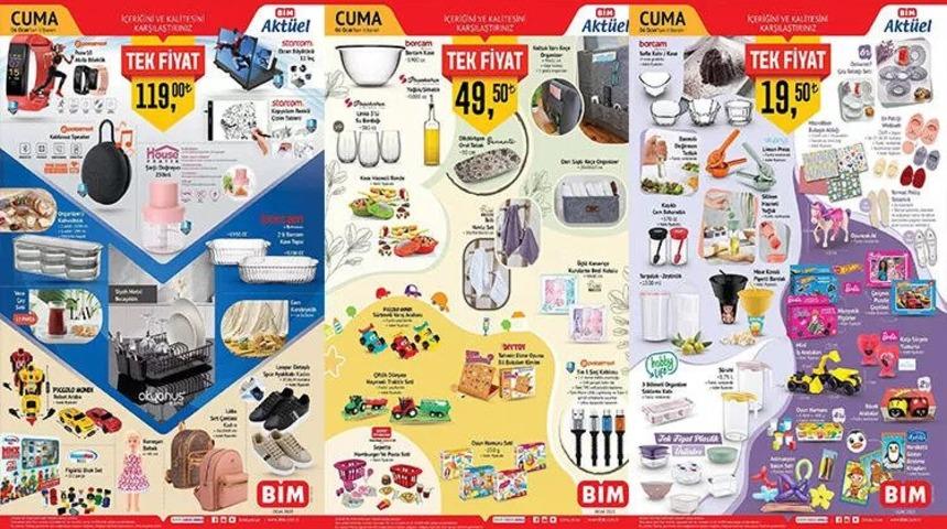 BİM 6 Ocak Aktüel kataloğu yayınlandı! Her ürün kategorisinde tek fiyat! 