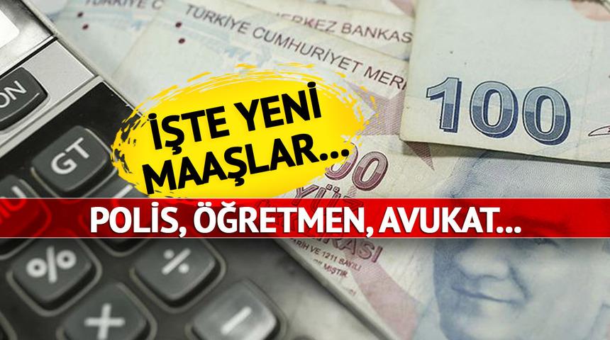 SON DAKİKA | Polis, öğretmen, hemşire, doktor, avukat… Tüm maaşlar değişti! Erdoğan yüzde 30 zammı duyurdu! İşte meslek meslek yeni memur maaşları