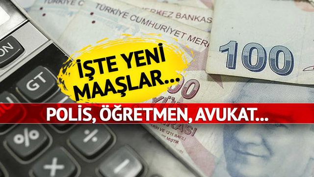 SON DAKİKA | Polis, öğretmen, hemşire, doktor, avukat… Tüm maaşlar değişti! Erdoğan yüzde 30 zammı duyurdu! İşte meslek meslek yeni memur maaşları