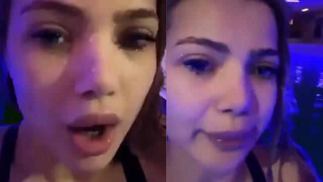 TikTok fenomeni Elisa Durulay havuza işediği video ile gündem oldu! 