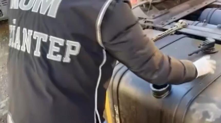 Gaziantep’te kaçak akaryakıt operasyonu: 2 gözaltı