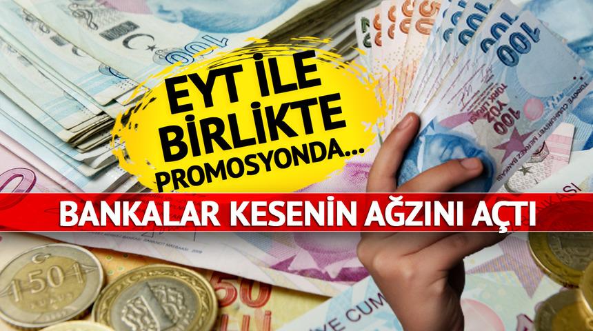 Ne 5 bin ne 7 bin 500 TL... EYT ile birlikte banka promosyonunda çıta yükseldi! Emekli maaşı promosyonu 20 bin TL'ye kadar çıktı