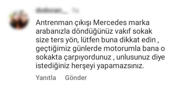 Zehra Güneş'ten tepki çeken hareket! Takipçisi yerden yere vurdu