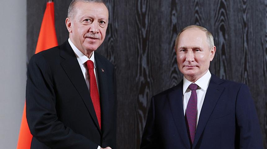 SON DAKİKA | Cumhurbaşkanı Erdoğan ile Putin arasında kritik görüşme! Dikkat çeken ‘Suriye’ mesajı…