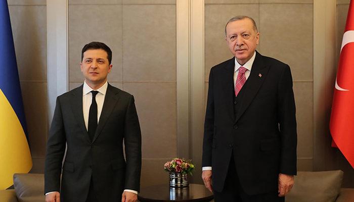 Cumhurbaşkanı Erdoğan ile Zelenskiy arasında kritik görüşme
