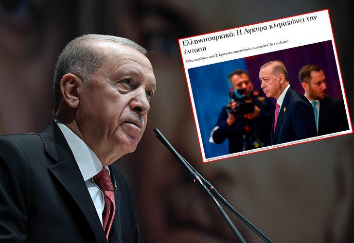 Cumhurbaşkanı Erdoğan'ın "Uslu durun, bizim Atina ile bir işimiz yok" sözleri Yunanistan'ı salladı!