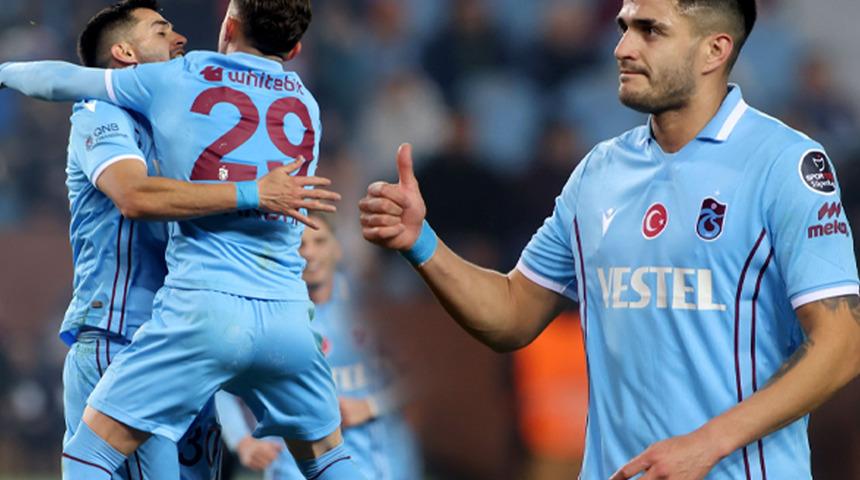 Trabzonspor, Karadeniz derbisinde Giresunspor'u 3-0 mağlup ederek ''liderlik yarışında ben de varım!'' dedi...