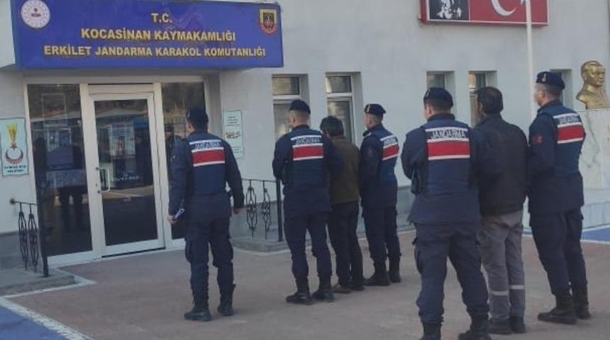 Kayseri'de bağ evlerinden hırsızlık yaptıkları iddiasıyla 2 şüpheli gözaltına alındı
