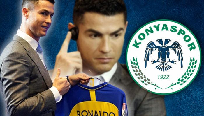 Bu da oldu! Ronaldo'nun gözü kulağı Konya'da