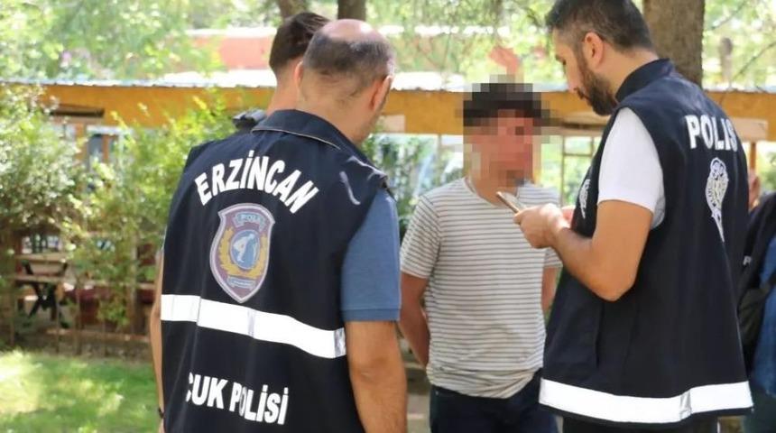 Erzincan’da 2022 yılında okul çevrelerinde 6 bin 957 kişi sorgulandı