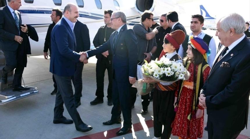 İ&ccedil;işleri Bakanı Soylu Batman'da: (1)