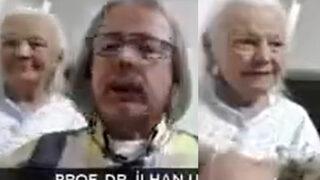 Prof. Dr. İlhan Uzgel'e canlı yayında anne sürprizi! Bir anda odaya girdi... Canlı yayında gülüşmelere neden oldu