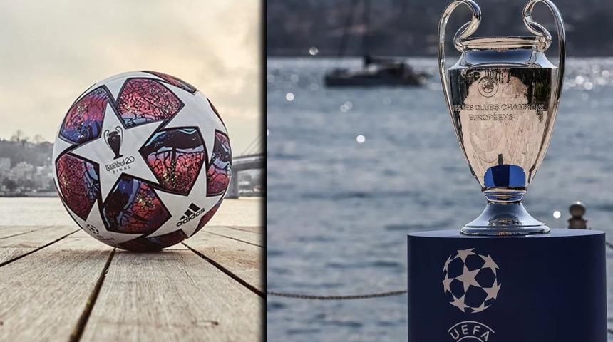 Bu yıl İstanbul'da oynanacak Şampiyonlar Ligi finalini topu sızdırıldı! Üzerindeki Türk motifleri dikkatlerden kaçmadı...