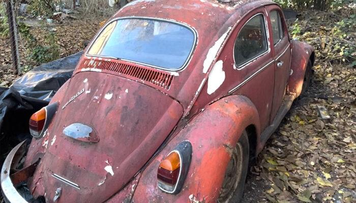 Yer Denizli… Hurdalıkta bulduğu Volkswagen aracı baştan yarattı! Gören şaşırıyor… 