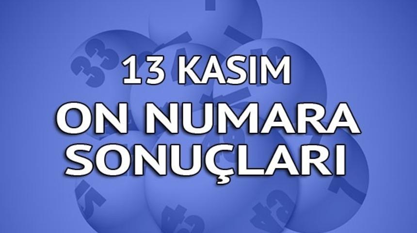 On Numara sonu&ccedil;ları 13 Kasım: 321 bin TL teki kişiye gitti!