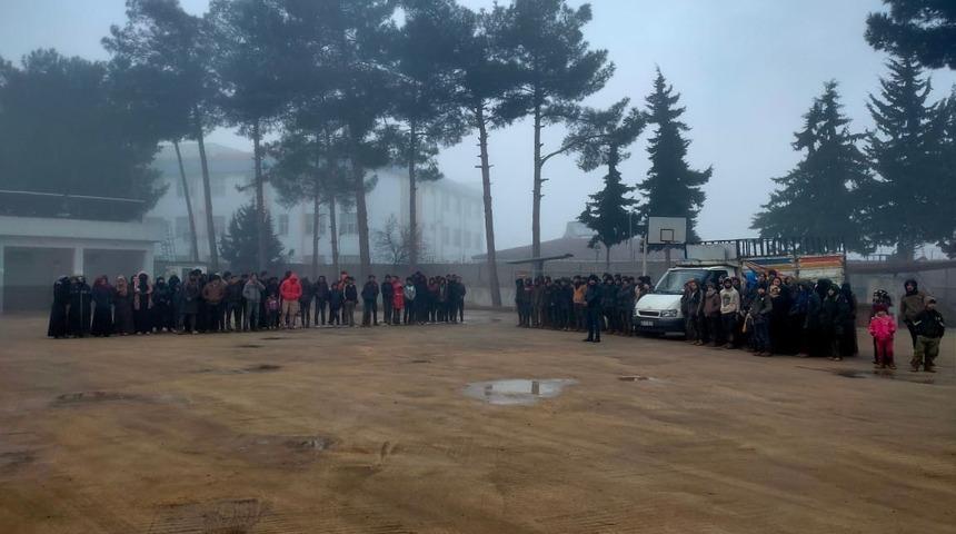 Kilis'te 230 düzensiz göçmen yakalandı