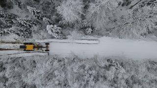Kastamonu'da kar nedeniyle 7 köye ulaşım sağlanamıyor