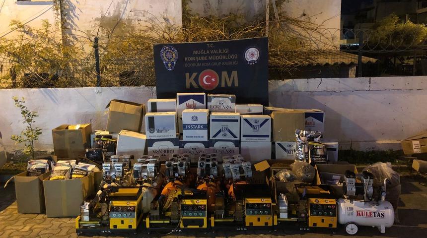 Bodrum'da kaçakçılık operasyonunda bir şüpheli yakalandı