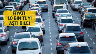 Araç sahipleri için olmazsa olmaz ama fiyatı artık dudak uçuklatıyor! İstanbul'da 10 bin TL'yi aştı bile...