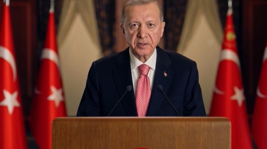 Son dakika: Cumhurbaşkanı Erdoğan'dan 'iklim ve afet' mesajı: Türkiye üzerine düşen sorumlulukları yerine getirmektedir