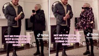 Bir garip cinsiyet öğrenme partisi daha! Renk körü baba, bebeğini cinsiyetini anlayamadı