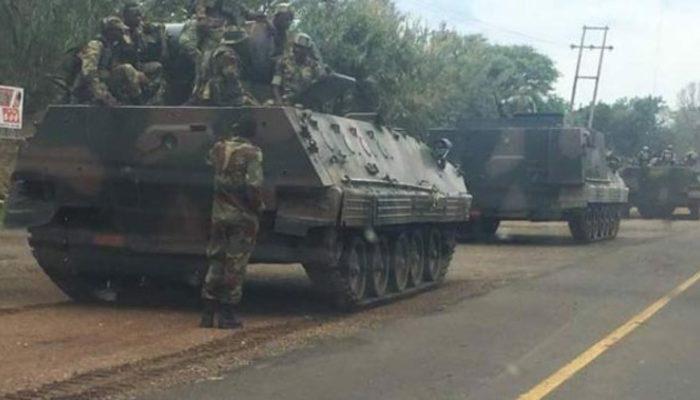 Zimbabwe'de neler oluyor? Ülke şokta! Tanklar sokaklara çıktı...