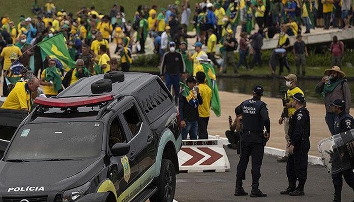 Bolsonaro destekçisi 1200 kişi gözaltına alındı