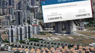 İkinci el konutta fırsatçı oyunu! Bir gecede 400 bin TL arttı