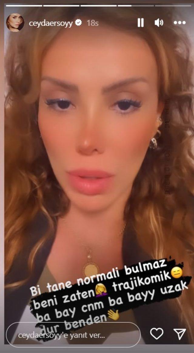 Ceyda ersoy dili koptu