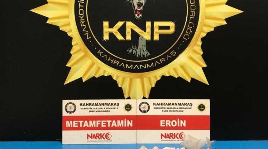 Kahramanmaraş'ta 2 uyuşturucu zanlısı tutuklandı
