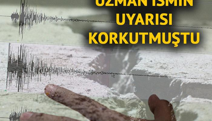 İzmir ve çevre illerde hissedilen deprem!